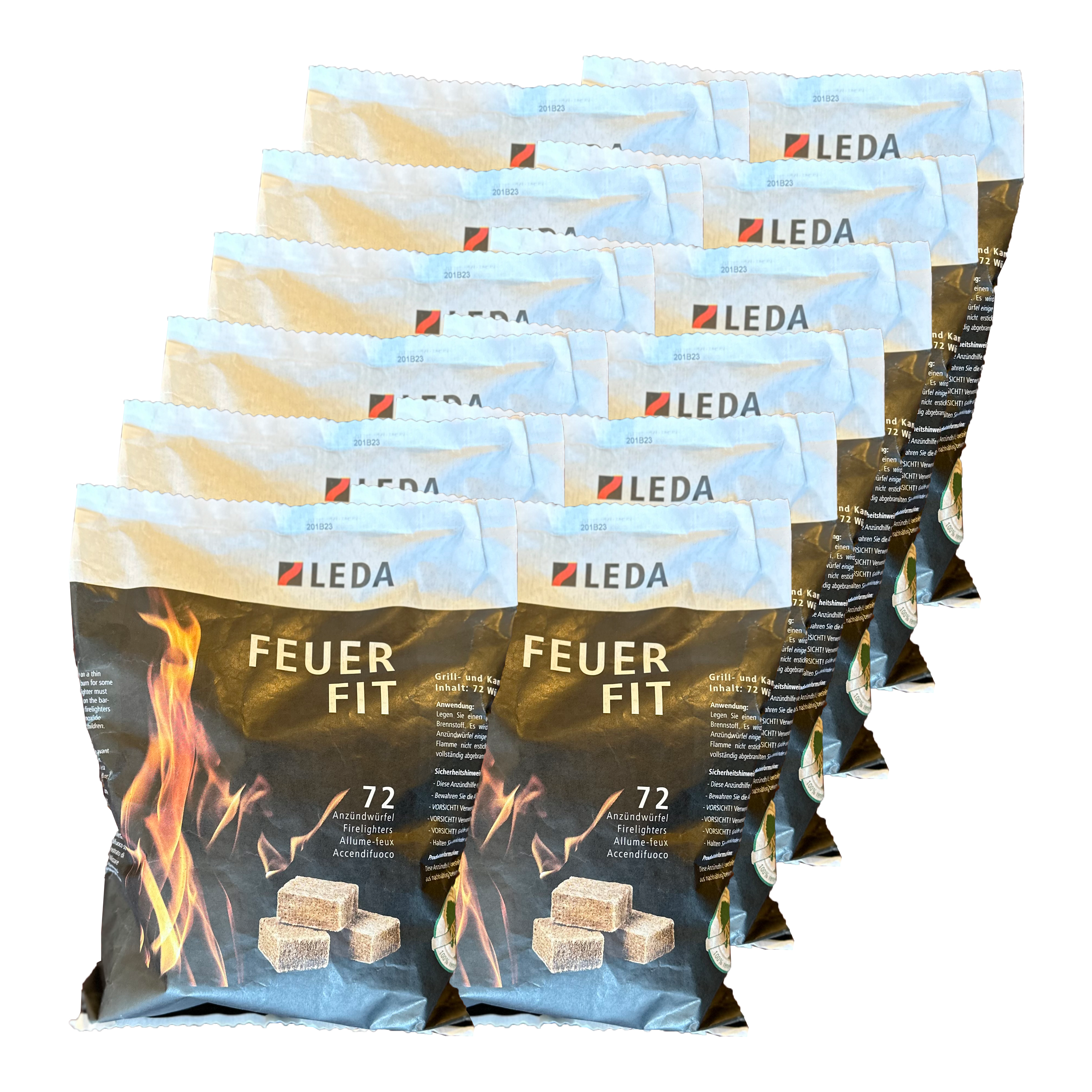 12 x FeuerFit Anzündwürfel